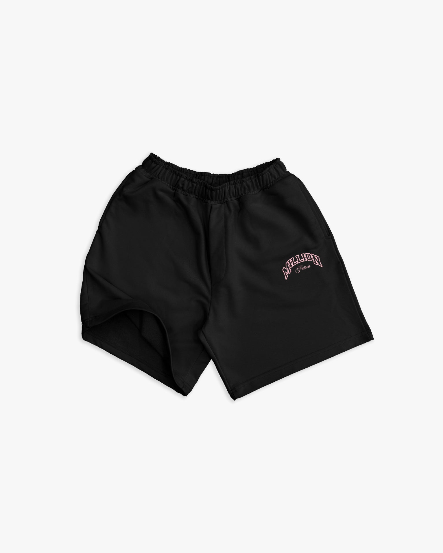 Schwarzes T-Shirt mit schwarzem Logo