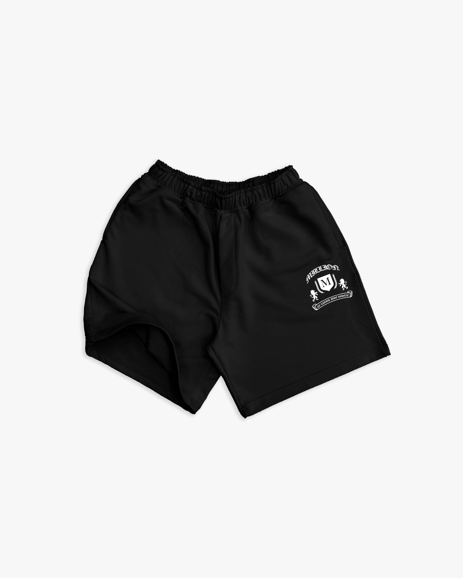 Schwarzes T-Shirt mit schwarzem Logo