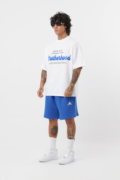 Schwarzes T-Shirt mit schwarzem Logo
