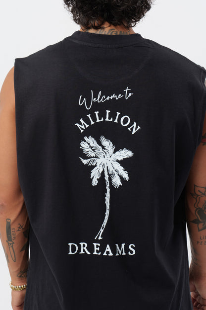 Weißes T-Shirt mit schwarzem Logo