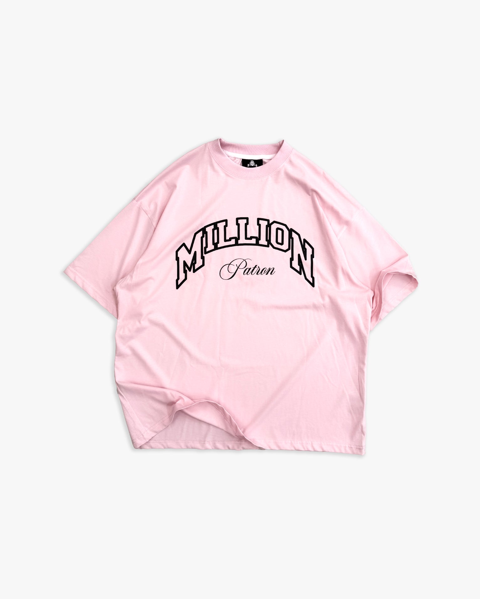 Weißes T-Shirt mit schwarzem Logo